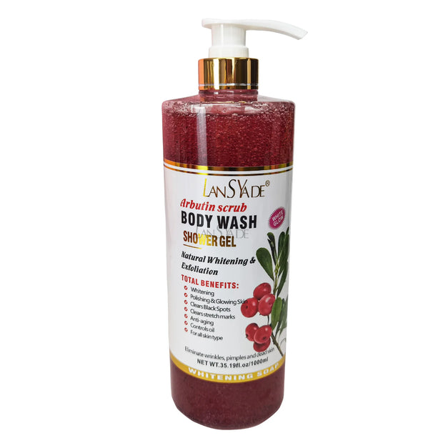 Scrub bath lotion silky smooth skin foam