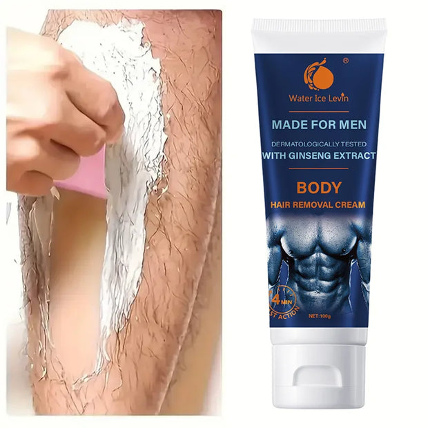Gentle shaving cream for men