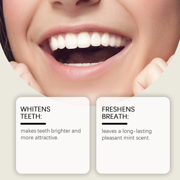 Teeth Whitening Toothpaste  Gum Freshens Breath