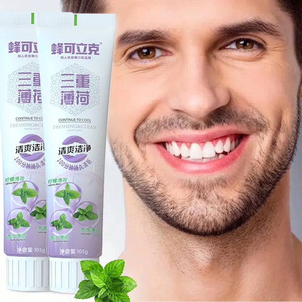 whitens teeth, adds coconut