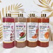 Scrub bath lotion silky smooth skin foam