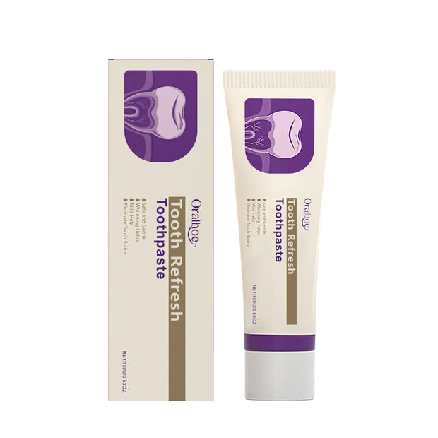 Teeth Whitening Toothpaste  Gum Freshens Breath