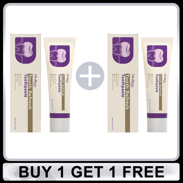 Teeth Whitening Toothpaste  Gum Freshens Breath