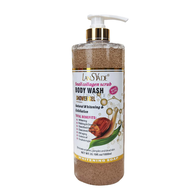 Scrub bath lotion silky smooth skin foam